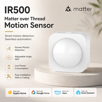 Sensor de Movimiento PIR Matter Over Thread, Sensor Infrarrojo Pasivo, Rango de Detección de 8 m, Control por Aplicación