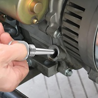 Jauge à huile magnétique 55201 compatible avec les générateurs à onduleur Wen/Predator en alliage d'aluminium