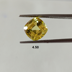 Zafiro Amarillo Cultivado en Laboratorio, Gema Suelta de Calidad Premium, Múltiples Formas, Claridad Brillante, Piedra Facetada para Joyería - Product Image 4