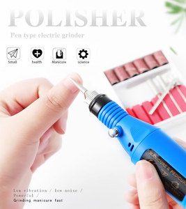 Portable Mini Electric Manicure <strong>Nail</strong> <strong>File</strong> Drill Pen Gun <strong>Machine</strong> With 6 Bits - Product Image 3
