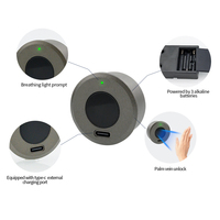 Cerradura biométrica para gabinete con sensor de vena de la palma, cerradura electrónica inteligente de aleación de zinc para muebles de oficina de alta gama