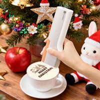 Imprimante alimentaire portable PrintPen pour café, encre comestible, latte art, gâteaux, biscuits, macarons, logo personnalisé, nouvelle Xp600