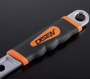 Tornillo de agarre de llave <span class=keywords><strong>Inglesa</strong></span>, herramientas de fontanería forjadas, Digital, ajustable, 1 llave <span class=keywords><strong>Inglesa</strong></span>, 8 Em - Product Image 3