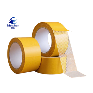 <span class=keywords><strong>Ruban</strong></span> <span class=keywords><strong>adhésif</strong></span> <span class=keywords><strong>double</strong></span> <span class=keywords><strong>face</strong></span> transparent Meishan sans résidus, haute adhérence, en fibre de verre, vente en gros pour tapis et cuir - Product Image 1
