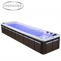 Piscine d'extérieur chauffante portable, conteneur de natation intelligent pour spa avec livraison gratuite