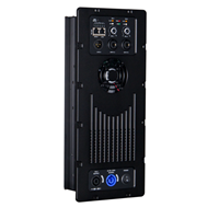 Module d'amplificateur de puissance professionnel Mansender DSP-1500, grande puissance, 2 entrées, 2 sorties, 2x1500W, module d'amplificateur de puissance actif multi-modes