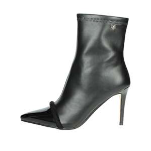 Braccialini Women's Ankle Boots Black Heel Size 38 Pointed Toe High Heel <b>Bootie</b> - Product Image 1