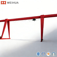 Grue portique monopoutre électrique télécommandée WEIHUA MH Type 1t 2t 3t 5t 6t 8t 10t 16t 20t