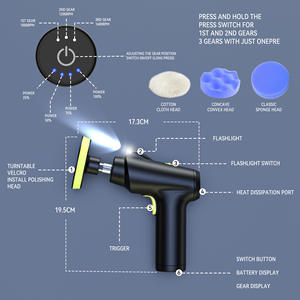 Autos Cordless Mini <b>Polisher</b> Machine for Car Beauty Portable Car Care Tool - Product Image 4