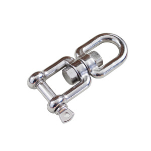RICHWITS Stainless Steel Swivel Shackle 10 Mm Bar Diameter With Screw <b>Collar</b> <b>Pin</b> For Rope Connection - Product Image 5