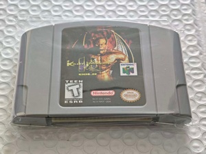 Version américaine anglaise - <span class=keywords><strong>Jeu</strong></span> vidéo rétro Bated Maned Killer Instincted Gold N64 - Cartouche <span class=keywords><strong>de</strong></span> <span class=keywords><strong>jeu</strong></span> 64 bits pour N64 - Product Image 1