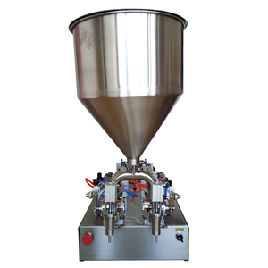 Máquina de llenado semiautomática de doble boquilla-1000-5000ml para pinturas, aceites y gel en recipientes de metal/plástico - Product Image 1