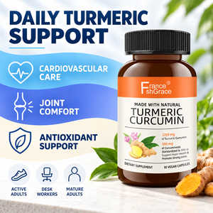 Complément de Curcuma Personnalisé Shecome pour le Soutien Articulaire, la Digestion et l'Énergie – Curcumine avec Capsules de Poivre Noir - Product Image 3