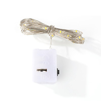 Mini-lumières LED féériques, guirlandes lumineuses clignotantes, bandes lumineuses ciel étoilé en PVC, à intensité variable, alimentées par USB/piles, pour décorer les ballons