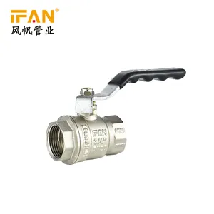 IFAN Factory BSPP BSPT NPT Forged 1 Inch Brass Ball Valve Bugatti Type For Water Gas Oil DN25 Ball Valve