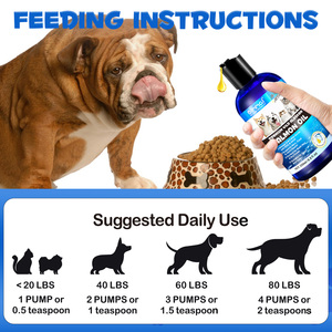 100% Human Grade Omega 3 Pure Wilde Alaska Zalmolie voor Honden en Katten, ter ondersteuning van huid, vacht en gewrichten, met EPA & DHA - Product Image 5