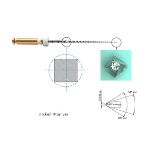 JiNGC Glide Path - Limas para Conductos Radiculares 13/16/19 #   Accesorios Dentales <span class=keywords><strong>de</strong></span> Aleación <span class=keywords><strong>de</strong></span> NiTi al 2% Cónicos <span class=keywords><strong>de</strong></span> 21 mm/25 mm/31 mm, Clase II - Product Image 4