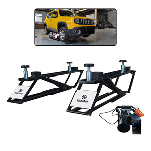 Elevador de Tijera Hidráulico Karjoys, Elevador de Autos Portátil, Capacidad de 2.8T, Altura de 570 mm, Fácil de Operar, Móvil, el Más Vendido para Uso Doméstico - Product Image 1