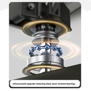 Platform logam empat roda berkemah luar ruangan, belanja piknik lipat taman kereta gandeng belakang dengan papan meja - Product Image 5