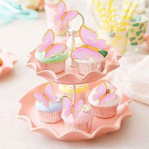 Different Size Cupcake Toppers 3D Cake Picks <b>Decorations</b> for Girl Women Wedding Birthday Party Food <b>Wall</b> <b>Decoration</b> - Product Image 6