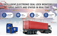 Verrouillage électronique intelligent GPS/GSM/GPRS pour camion de transport de marchandises, suivi de la localisation, géorepérage, Jointech, sécurité, sceau électronique sans fil, PC