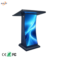 Pantalla LED Curva para Podio P1.25 P1.8 320x960mm Inalámbrica Novastar Asincrónica Vertical para Exposiciones y Conferencias