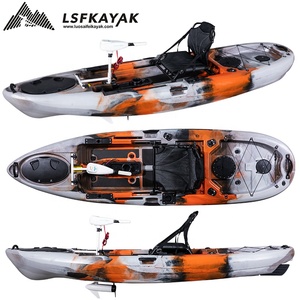 Kayak Transparente de Plástico para Pesca, 1 Plaza, Canoa - Product Image 4