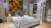 Ensembles de chambre à coucher, lit double king size, ensemble de meubles de chambre à coucher en bois, ensemble complet moderne de luxe en bois