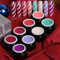 Gel constructeur pour ongles Quengel, couleurs personnalisées, gel dur, extensions à faire tremper, gel pour ongles 15 ml, pot, paillettes, gel UV pour ongles, salon