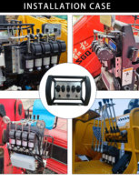 Contrôleur sans fil industriel pour excavatrice, grue, machines hydrauliques, joystick personnalisé, batterie rechargeable, 5 boutons, IP68