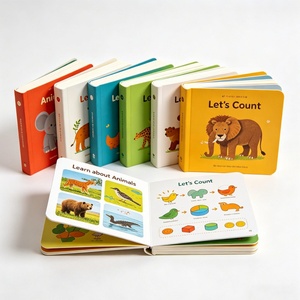 Libro Infantil de Cartón Impreso a Color, Impresión Profesional de Libros Infantiles, Venta Caliente - Product Image 1