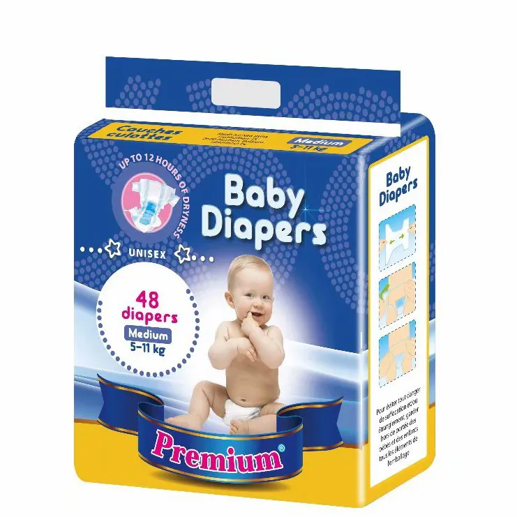 OEM best quality disposable korean soft care baby diapers supplier for Africa