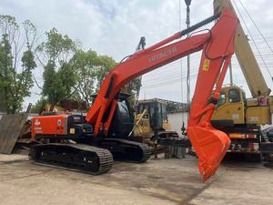 Excavadora de cadenas usada Hitachi ZAXIS 210G, excavadora hidráulica sobre orugas para movimiento de tierras en construcción - Product Image 2