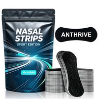Anthrive – Lot de 30 dilatateurs nasaux adhésifs extra-forts de haute qualité pour améliorer la respiration – Bandes nasales pour athlètes et sportifs (course à pied)