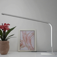 Lampe de bureau LED ABS blanc neutre, de haute qualité, moderne, européenne, simple, flexible, électrique, pour l'étude, protection des yeux, lumière de lecture