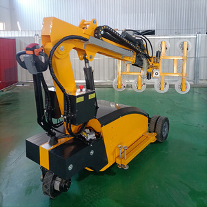 Mini elevador de vidrio de vacío robótico eléctrico de 600Kg y 800kg, elevador de ventosa de granito para instalar losa de mármol - Product Image 5