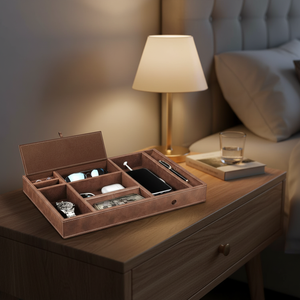 Plateau <span class=keywords><strong>de</strong></span> rangement multifonctionnel pour bureau, plateau <span class=keywords><strong>de</strong></span> chevet, plateau <span class=keywords><strong>de</strong></span> rangement pour le salon et le bureau - Product Image 1