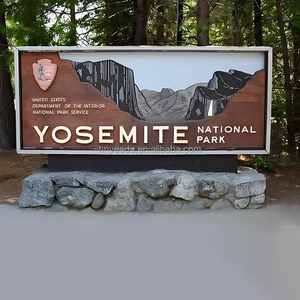 Letreros y Tableros de Noticias Personalizados para Parques Escénicos; Señales Direccionales para Parques Industriales y Estacionamientos - Product Image 6