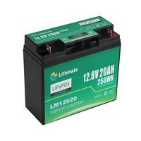 Prix usine gratuit OEM LFP Batterie 12v 20Ah 25Ah 30Ah lifepo4 Batterie de stockage d'énergie avec BMS