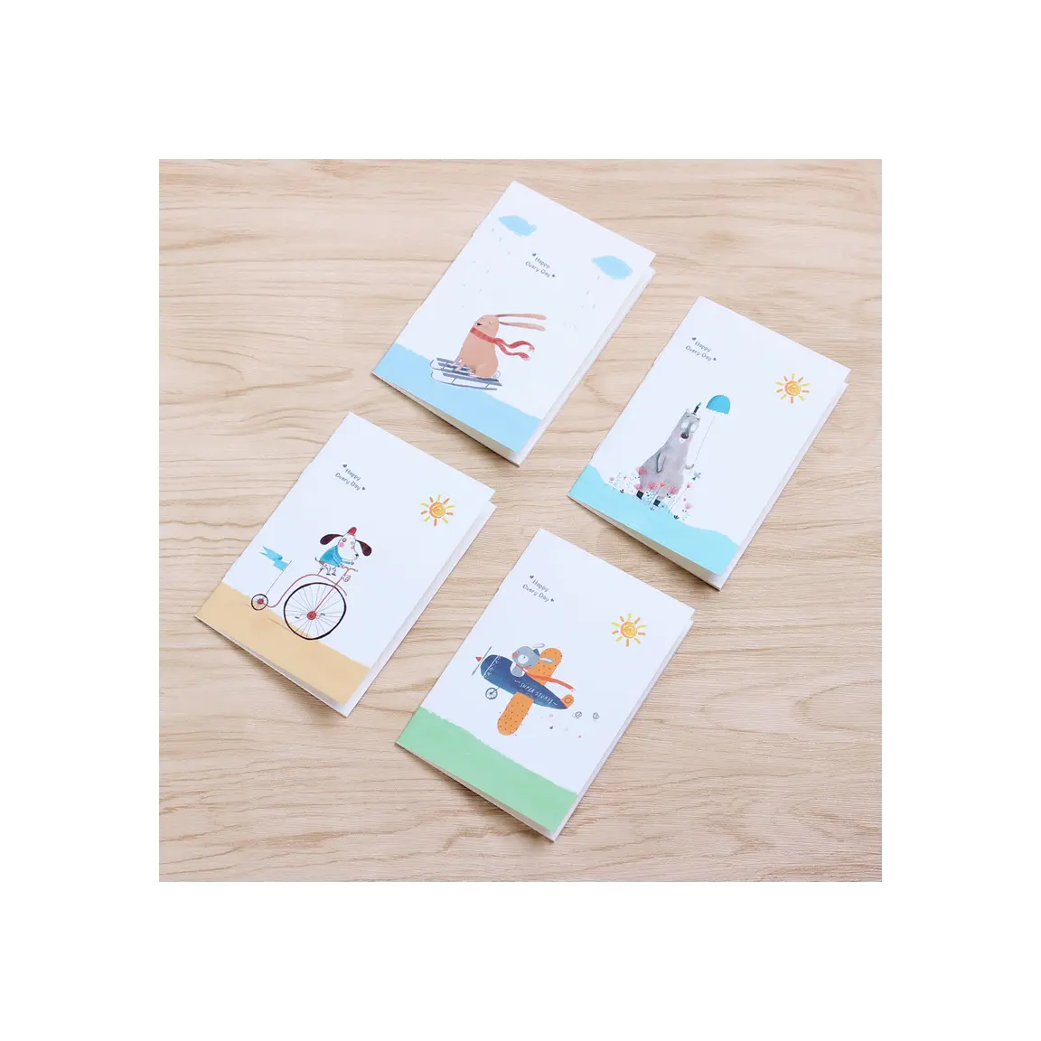 Günstige Mini Cute Cartoon Soft Animal Serie Kinder Tagebuch Notizbuch