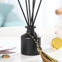Newell Vente en gros Bâtons de roseau en rotin Parfum d'intérieur Diffuseur de roseau Diffuseur de fibre de bois Bâtons de rotin noir à roseau de 4mm