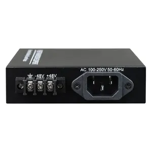 Alta Qualidade 4 Port 10/100M Ethernet Fibra Óptica Media Converter