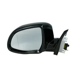 Gloss Black Auto Parts Rear View Covers PP Material Side Mirror Cover For BMW X6 F16 Car Mirrors