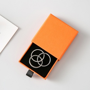 logo Paper <b>Cardboard</b> Drawer Packaging Ring Jewelry Slide Out Gift <b>Box</b> White <b>Cardboard</b> Drawer <b>Storage</b> <b>Box</b> - Product Image 6
