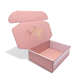Custom Logo Printed Skincare <strong>Cosmetic</strong> Paper Package Packaging <strong>Box</strong> Luxury Cardboard Packing Pink Corrugated Shipping Paper <strong>Box</strong> - Product Image 1