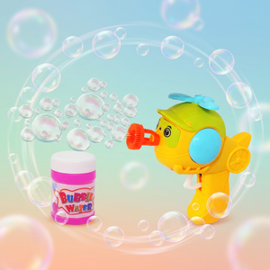 ปืนเป่าฟองสบู่อัตโนมัติสำหรับเด็ก WALLY พลาสติกสำหรับเล่นกลางแจ้ง ขายส่ง OEM สำหรับฤดูร้อน - Product Image 1