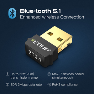 EDUP Bộ Chuyển Đổi <span class=keywords><strong>Bluetooth</strong></span> 5.1 Không Dây BLE Bluetooth5.1 Thích Ứng Với <span class=keywords><strong>USB</strong></span> - Product Image 2