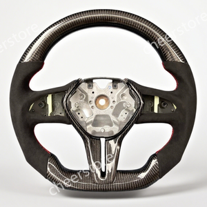 Tùy chỉnh Q50 Q60 q55 qx55 QX50 Q35 Coupe 2015-2024 LED RPM hiển thị sưởi ấ<span class=keywords><strong>m</strong></span> Alcantara sợi carbon chỉ đạo Wheel đối với Infiniti - Product Image 1