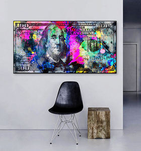 Graffiti Dollars Series peinture colorée sur toile affiche <span class=keywords><strong>scandinave</strong></span> et impressions image d'art mural pour salon décoration de la maison - Product Image 2