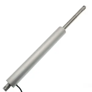 Actuador lineal tipo bolígrafo, 60mm, 4000N, carga máxima, 6000N, Tubular, actuador lineal para tragaluz